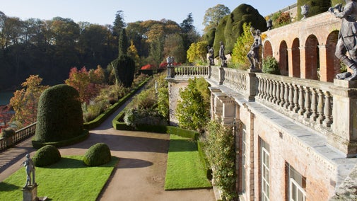 The Orangery Terrace at Powis Castle, Wales
